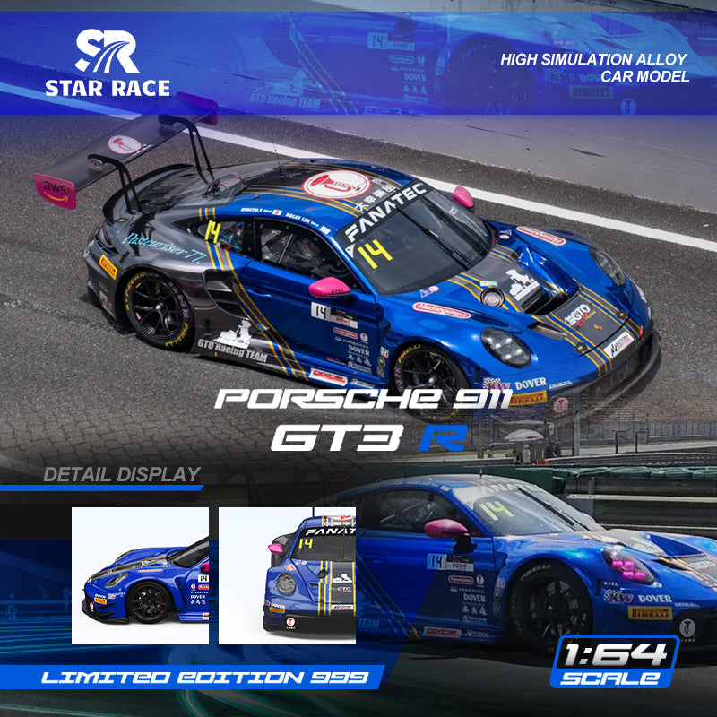 Porsche 911 GT3 Dark Blue - Star Race (POR PEDIDO)