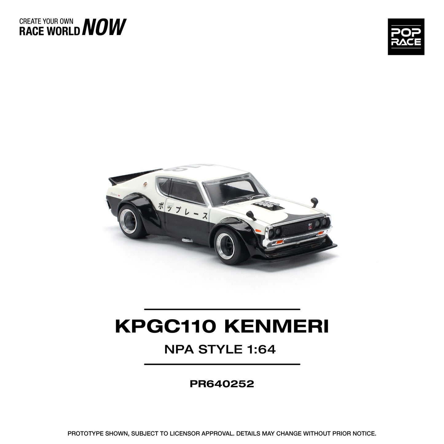 Nissan Skyline Kenmeri -Pop Race (PRE ORDEN)