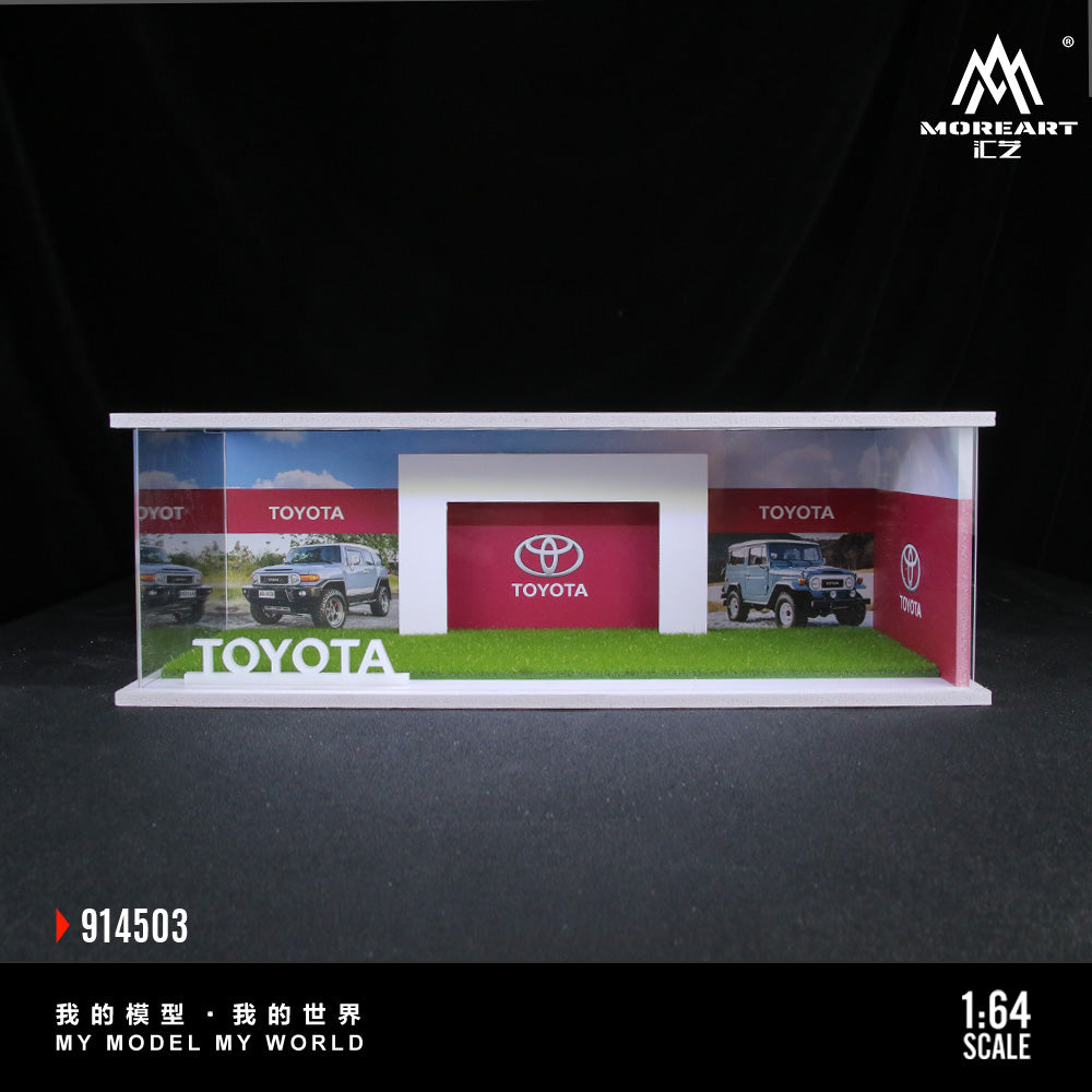 Concesionara TOYOTA Diorama - MoreART (BAJO PEDIDO)