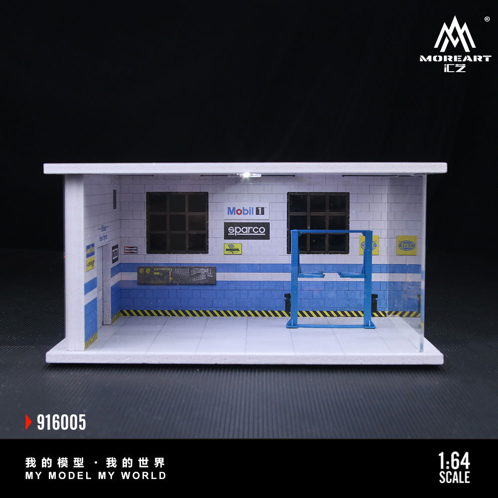 Mini Garage Diorama V3 - MoreART (BAJO PEDIDO)
