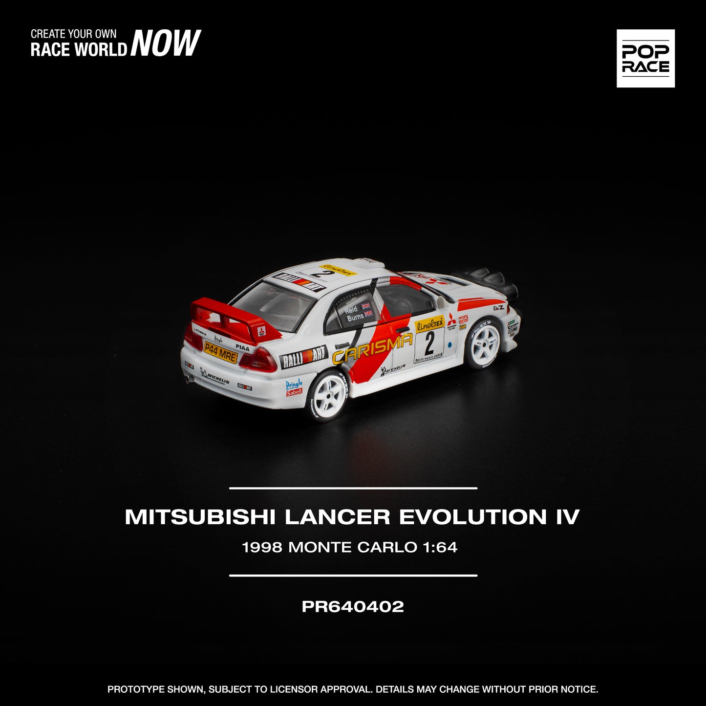 Mitsubishi Lanver Evo IV 1998 Rally - (PRE ORDEN)