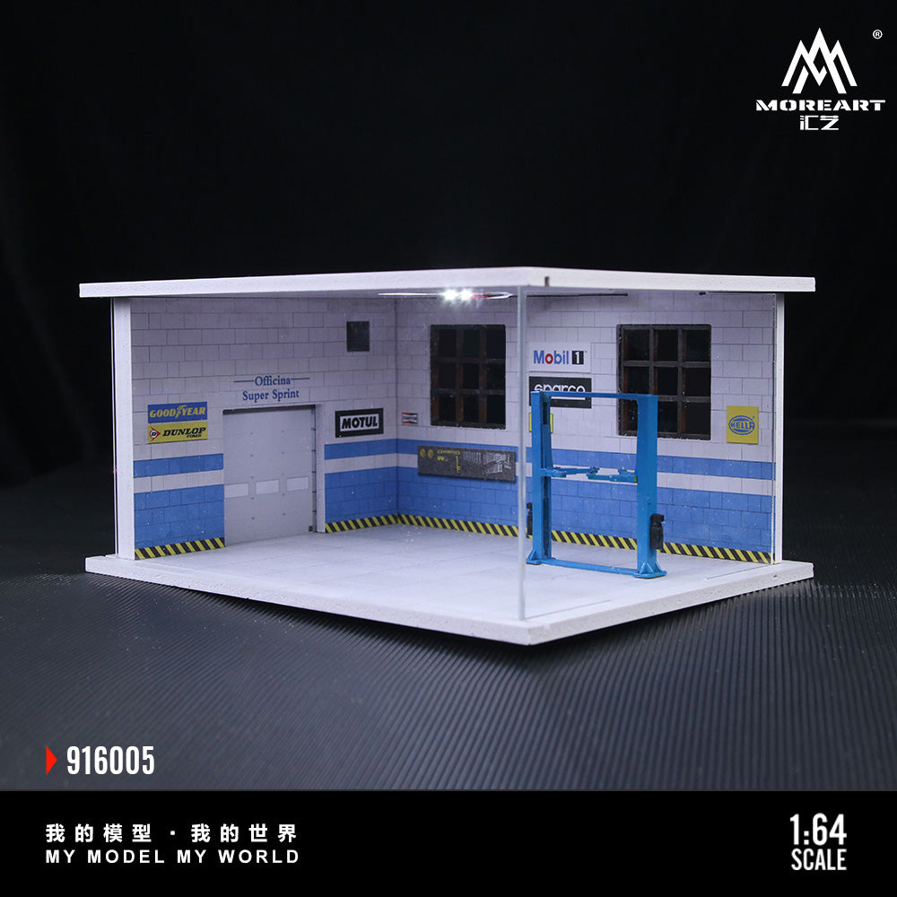 Mini Garage Diorama V3 - MoreART (BAJO PEDIDO)