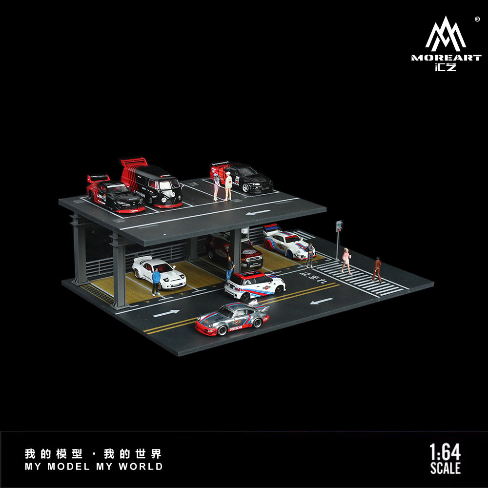 Calle Japonesa 2 Niveles Diorama- MoreART (BAJO PEDIDO)
