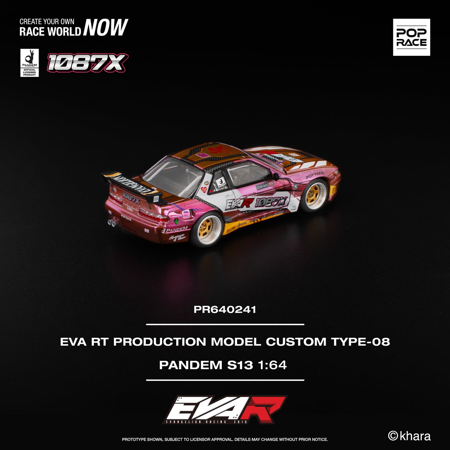 Nissan Pandem S13 EVA RT - (PRE ORDEN)