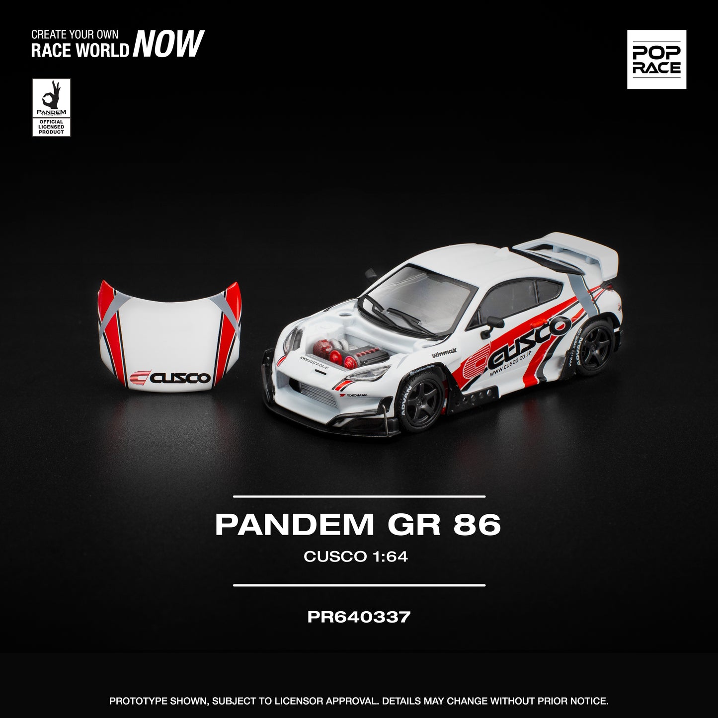 Toyota Pandem GR86 Cusco - (PRE ORDEN)