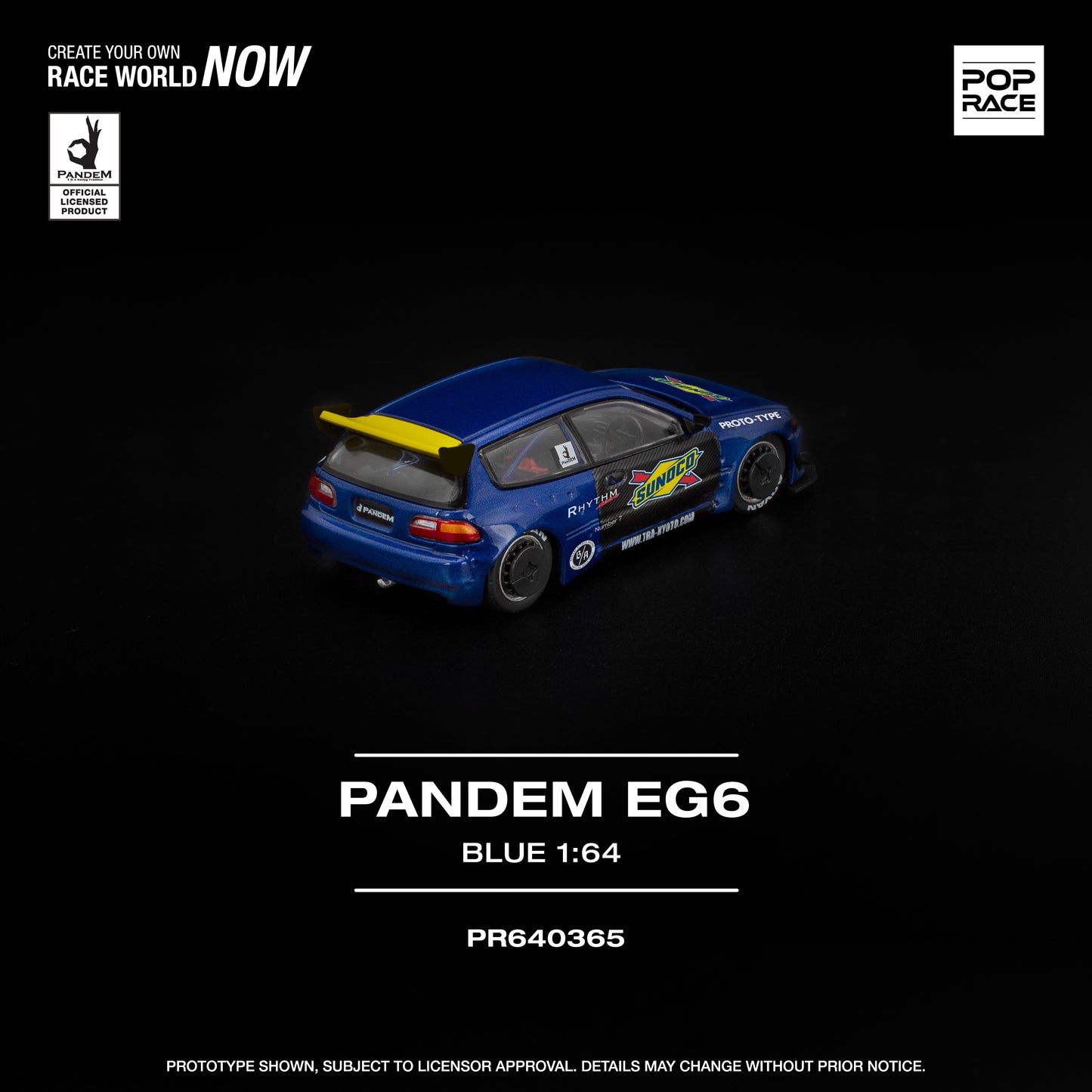 Honda Civic EG6 Pandem - Pop RACE (PREORDEN)