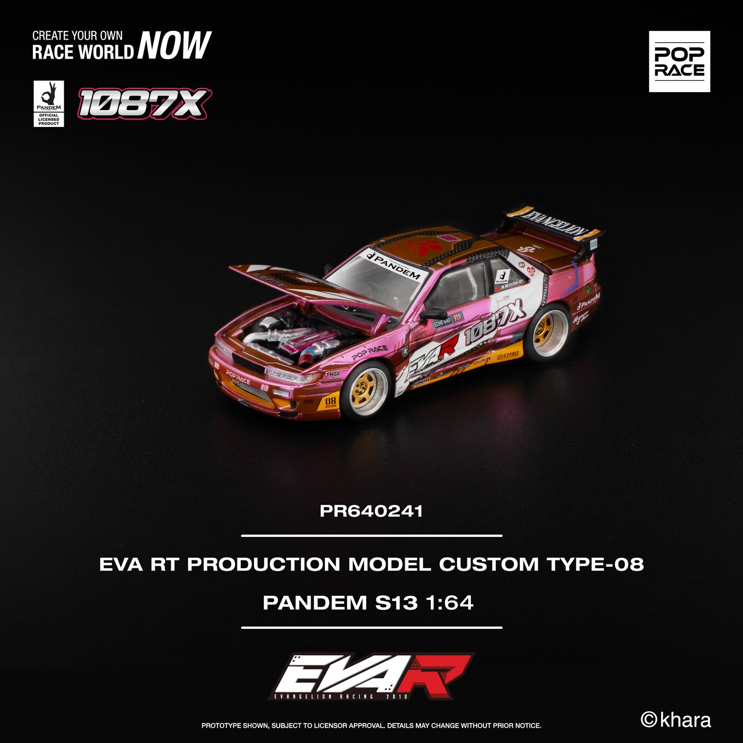 Nissan Pandem S13 EVA RT - (PRE ORDEN)