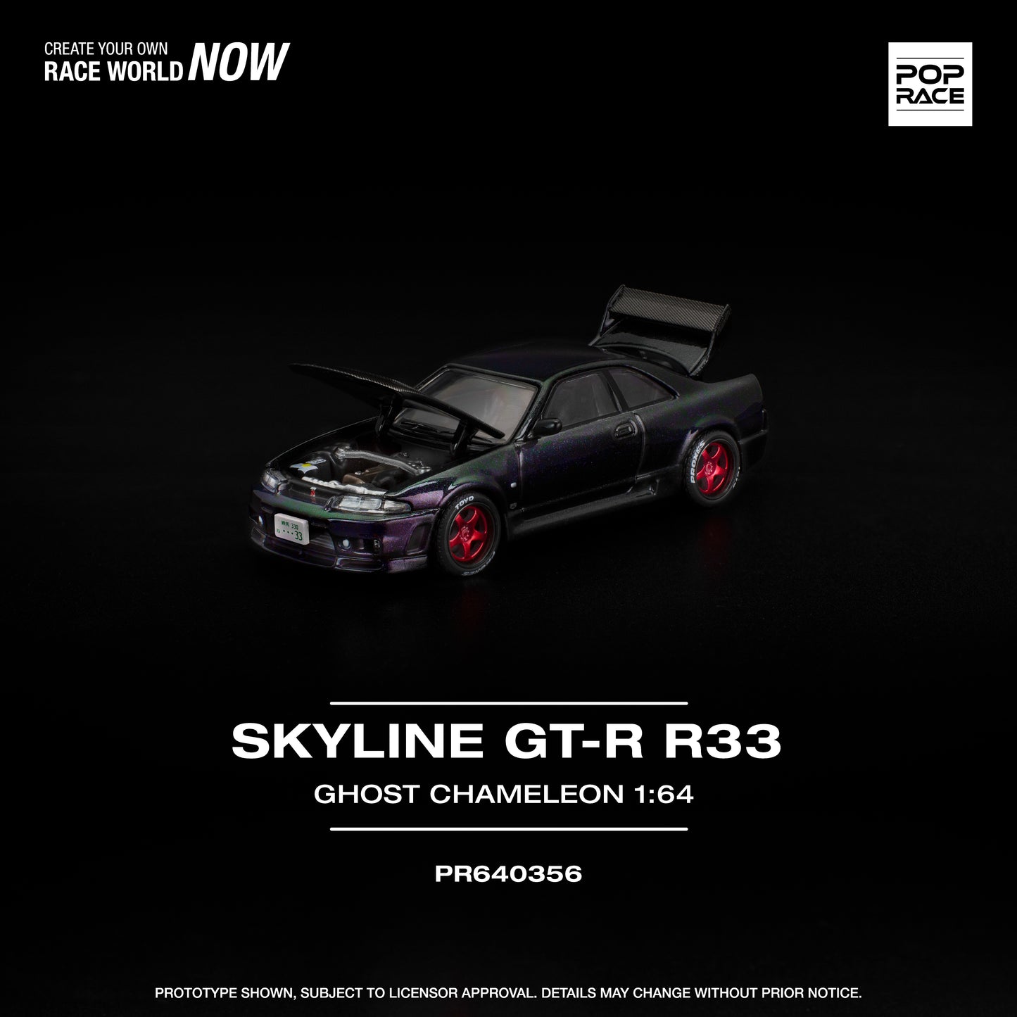 Nissan GTR R33 Ghost Chameleon - (PRE ORDEN)