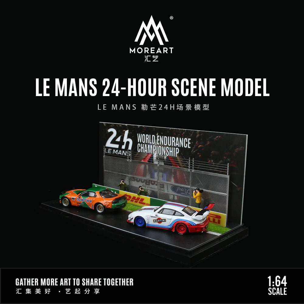 24 Horas LeMans Escena Diorama- MoreART (BAJO PEDIDO)