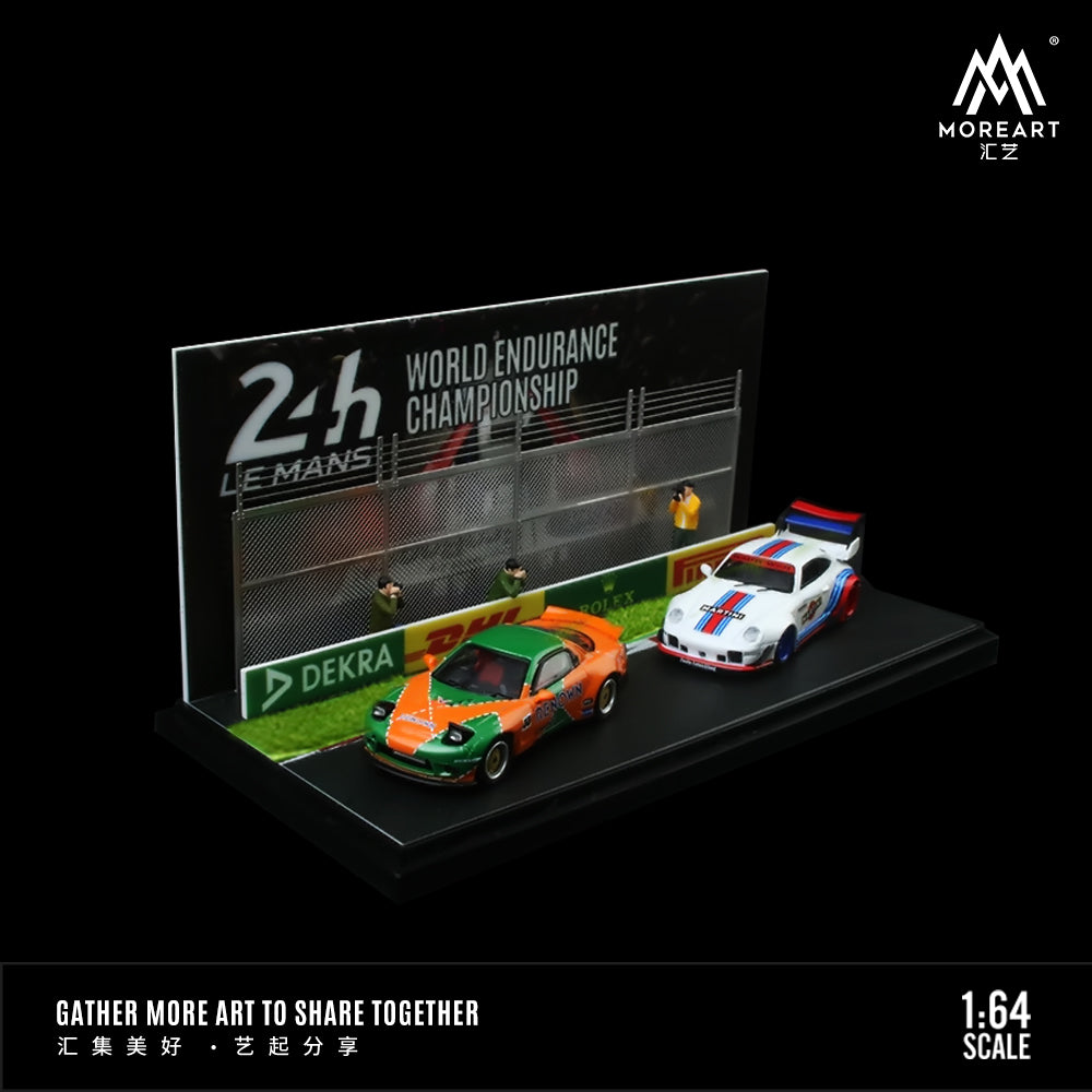 24 Horas LeMans Escena Diorama- MoreART (BAJO PEDIDO)