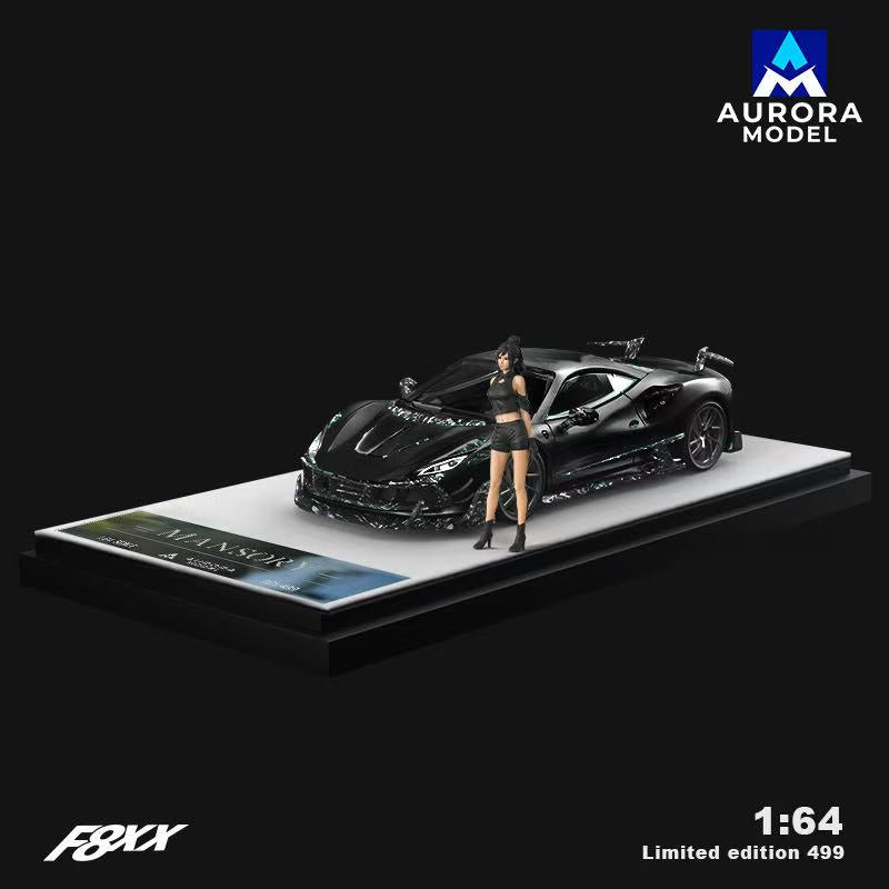 Ferrari F8XX Black Mansory - Aurora Model (POR PEDIDO)