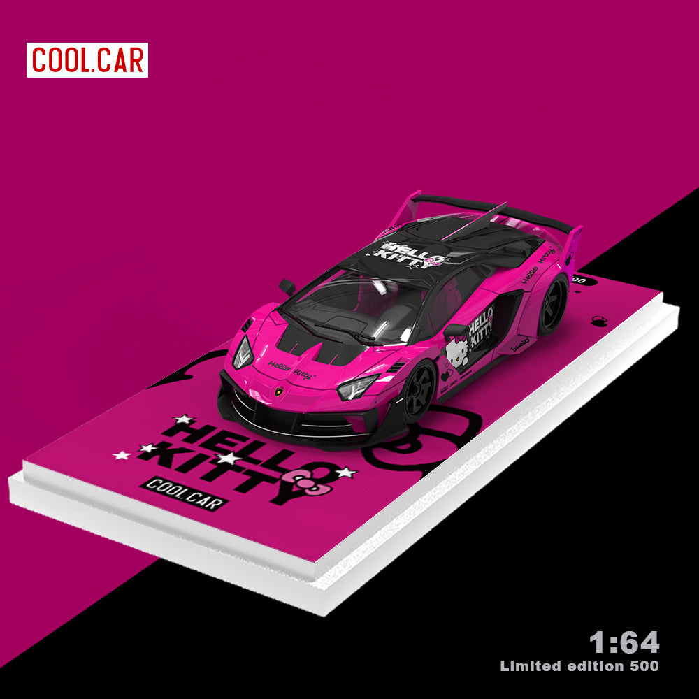 Lamborghini GT EVO Hellow Kitty Violet - Cool Car (POR PEDIDO)