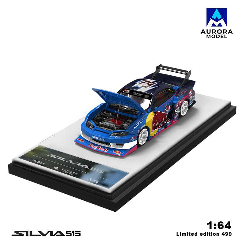 Nissan S15 Redbull - Aurora Model (POR PEDIDO)