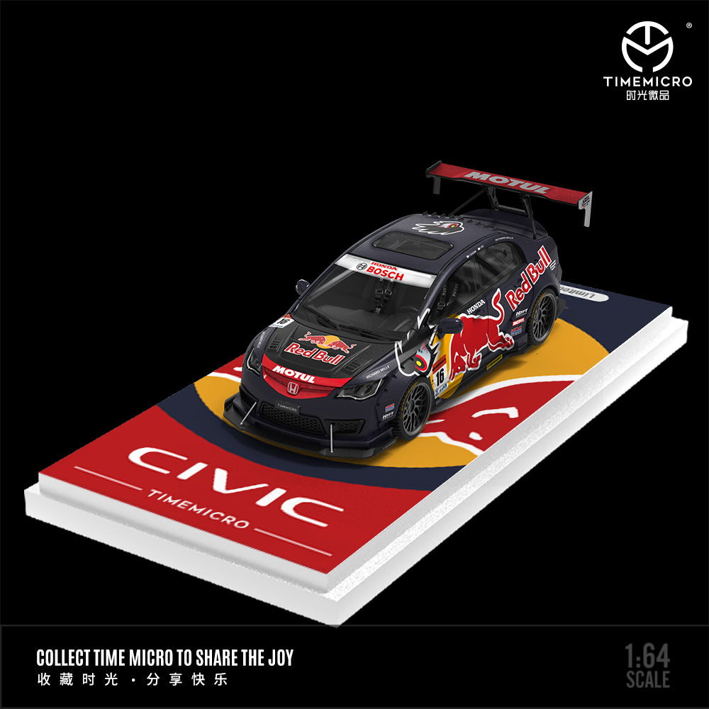 Honda Civic FD2 Redbull - Time Micro (POR PEDIDO)