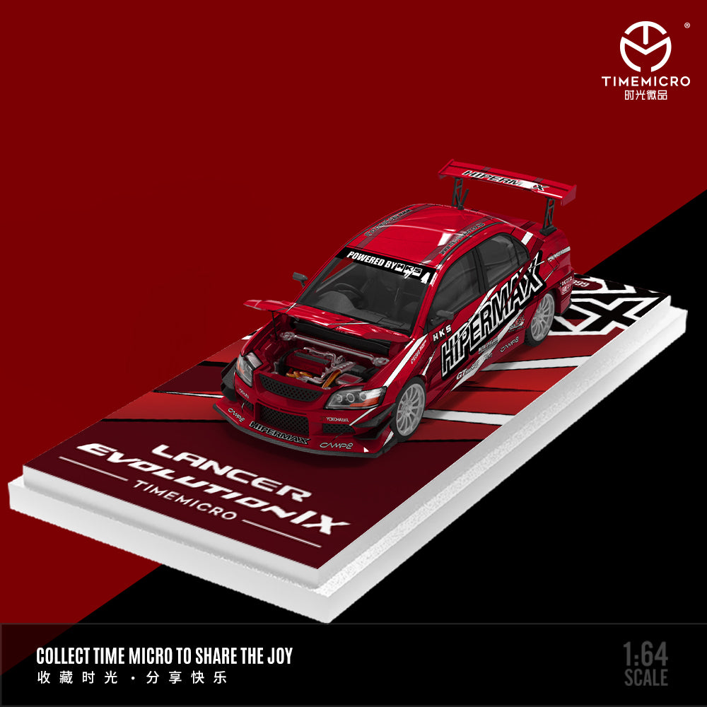 Mitsubishi Lancer Evolution´HyperMax Rojo - Time Micro (POR PEDIDO)