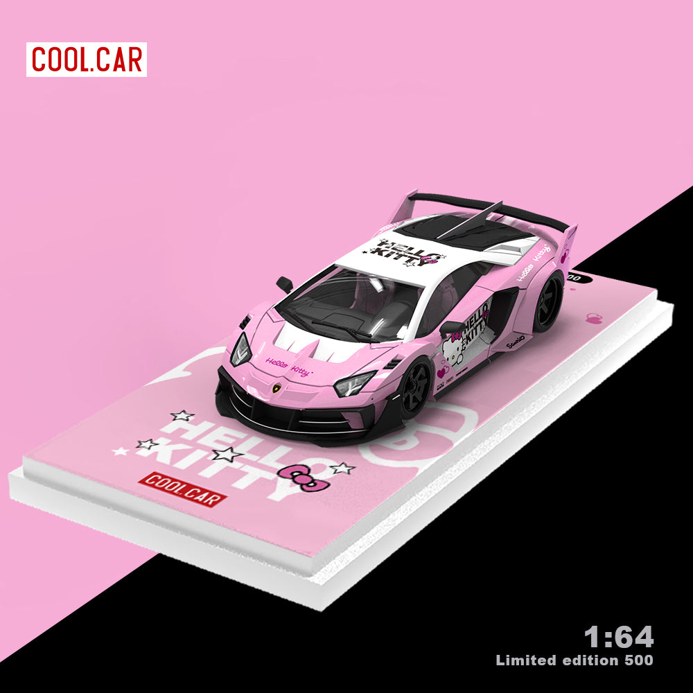 Lamborghini GT EVO Hellow Kitty Pink - Cool Car (POR PEDIDO)
