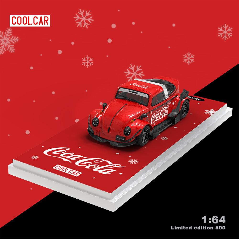 Volkswagen Bettle Coca Cola Navidad - Cool Car (POR PEDIDO)