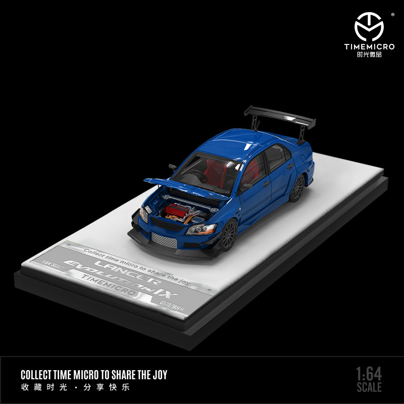 Mitsubishi Lancer Evolution 9 Blue - Time Micro (POR PEDIDO)