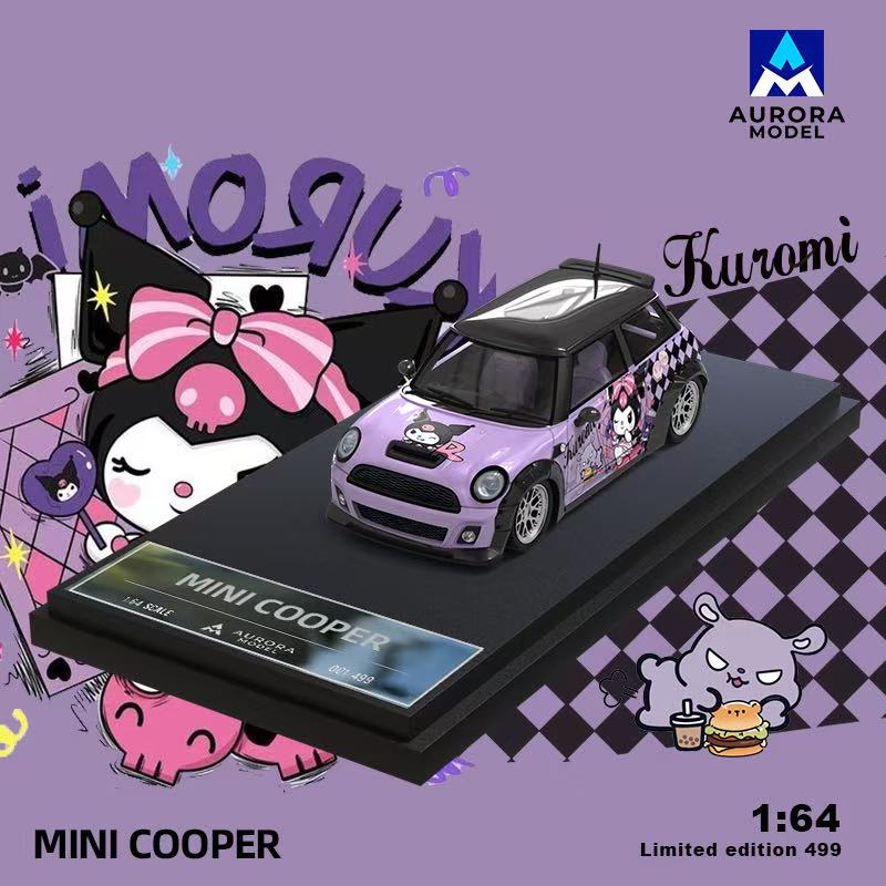Mini Cooper Buzz Kuromi - Aurora Model (POR PEDIDO)