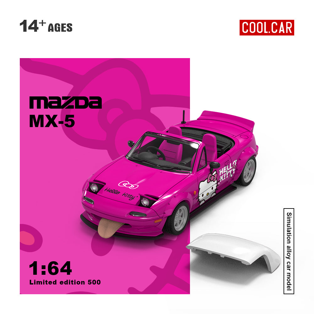 Mazda Miata Na Hellow Kitty Violet - Cool Car (POR PEDIDO)