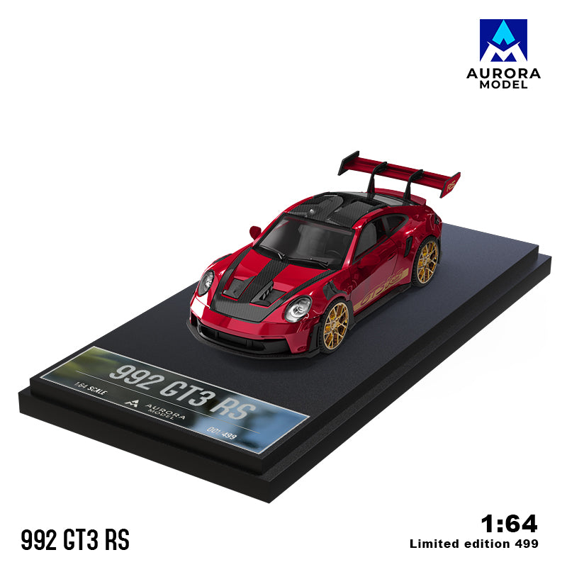 Porsche 992 GT3 RS Red- Aurora Model (POR PEDIDO)