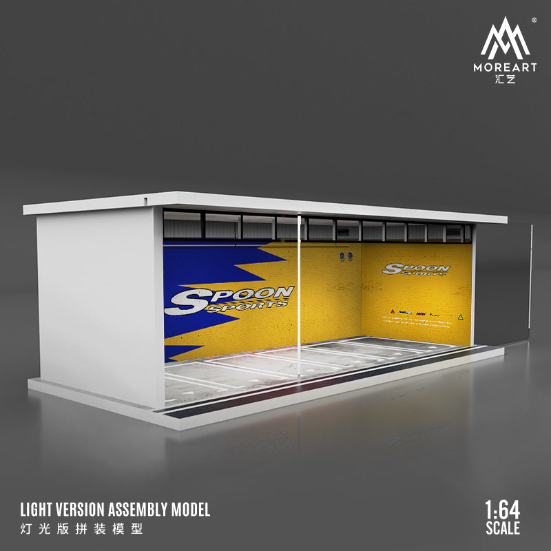 Parqueo Talleres Diorama - MoreART (BAJO PEDIDO)