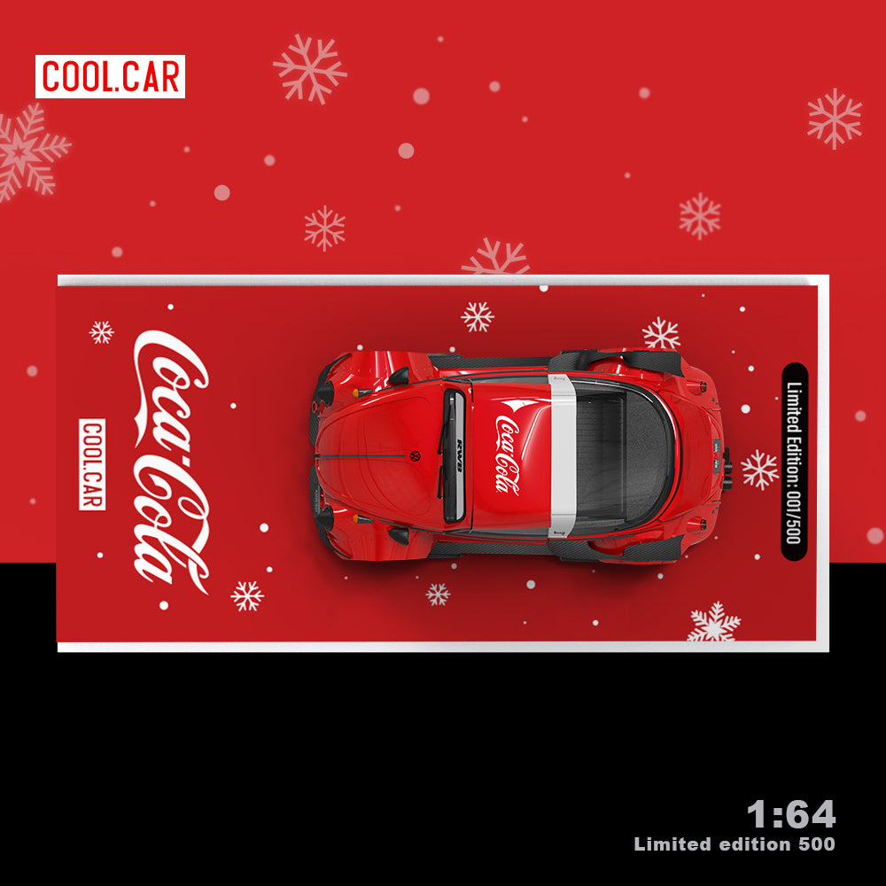 Volkswagen Bettle Coca Cola Navidad - Cool Car (POR PEDIDO)