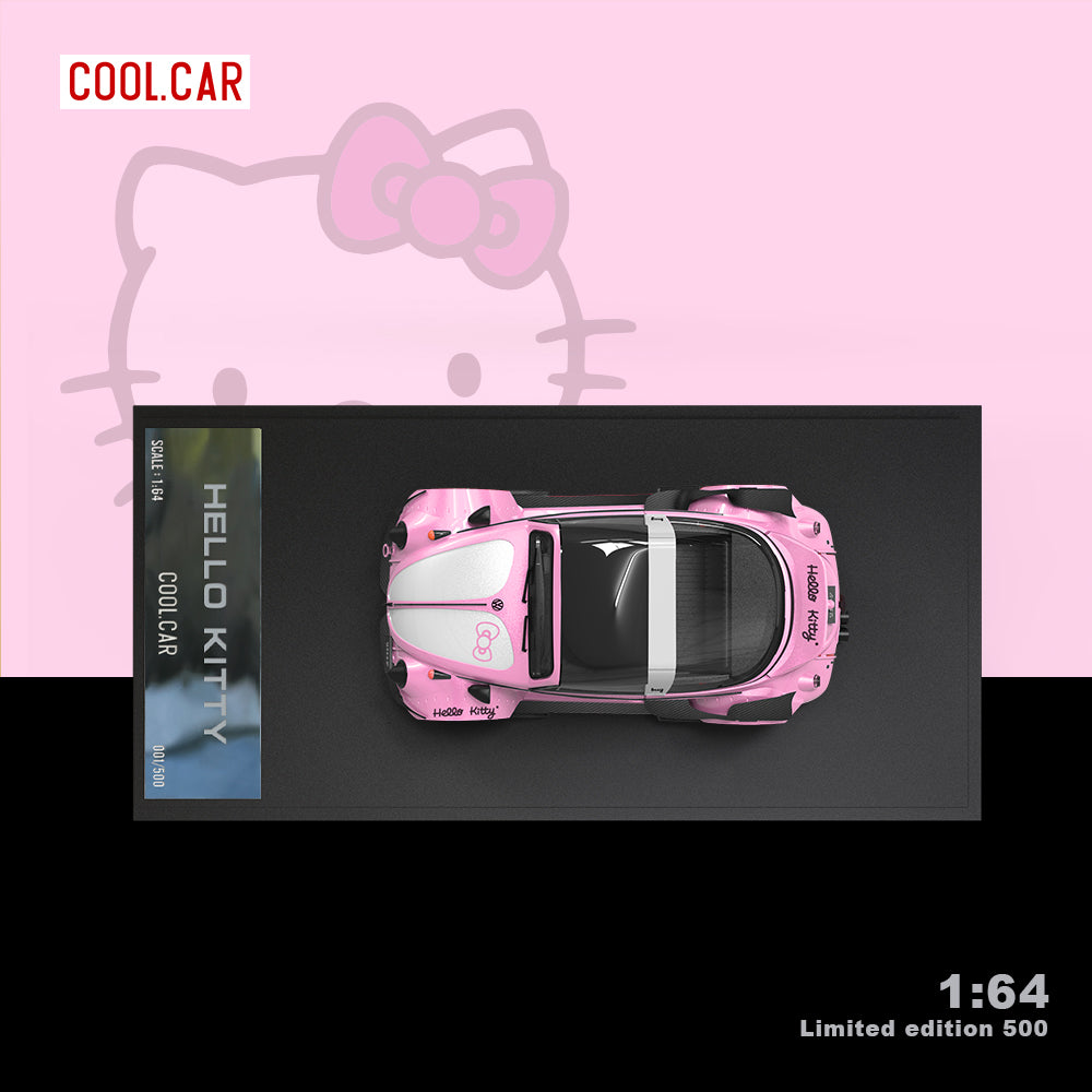 Volkswagen Bettle Hellow Kitty Pink Car (POR PEDIDO)