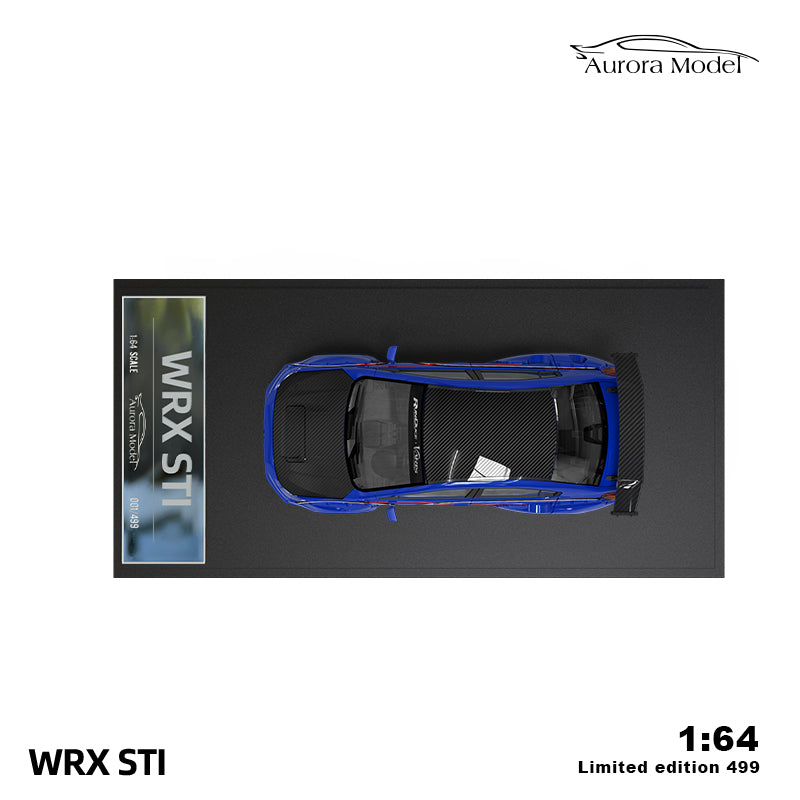 Subaru Sti Blue - Aurora Model (POR PEDIDO)