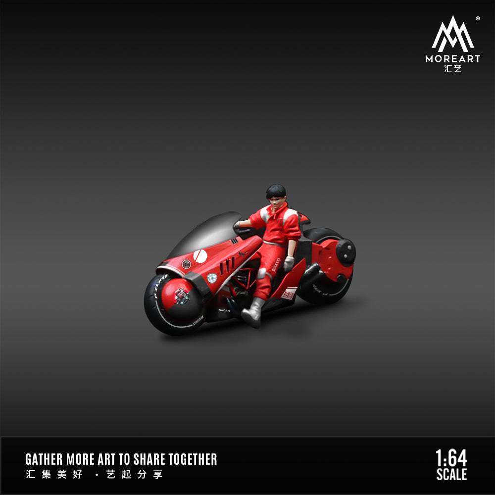 Moto Akira Ducati red Figura - MoreART (BAJO PEDIDO)