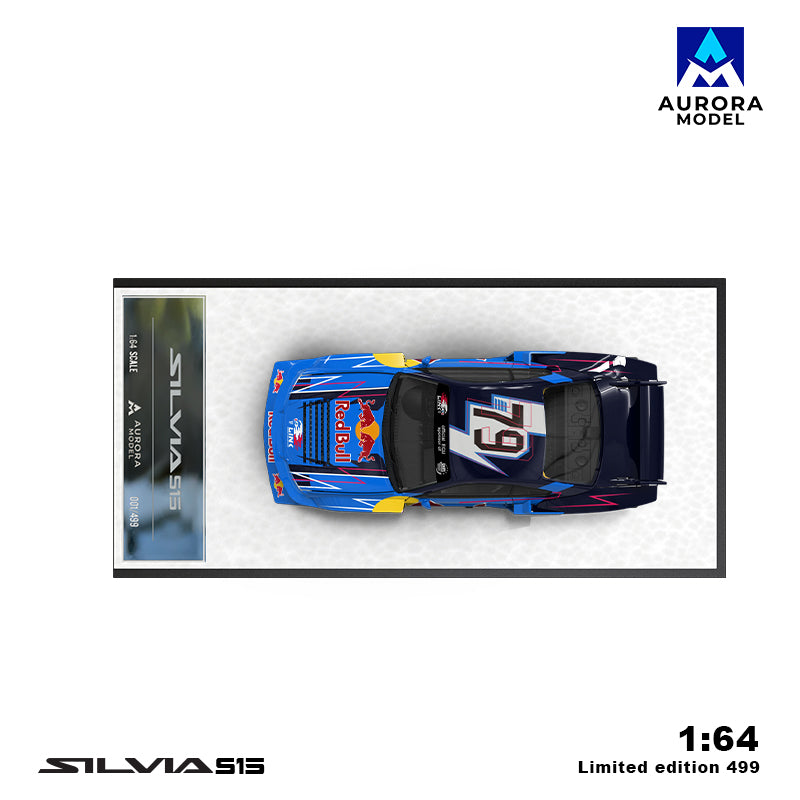 Nissan S15 Redbull - Aurora Model (POR PEDIDO)