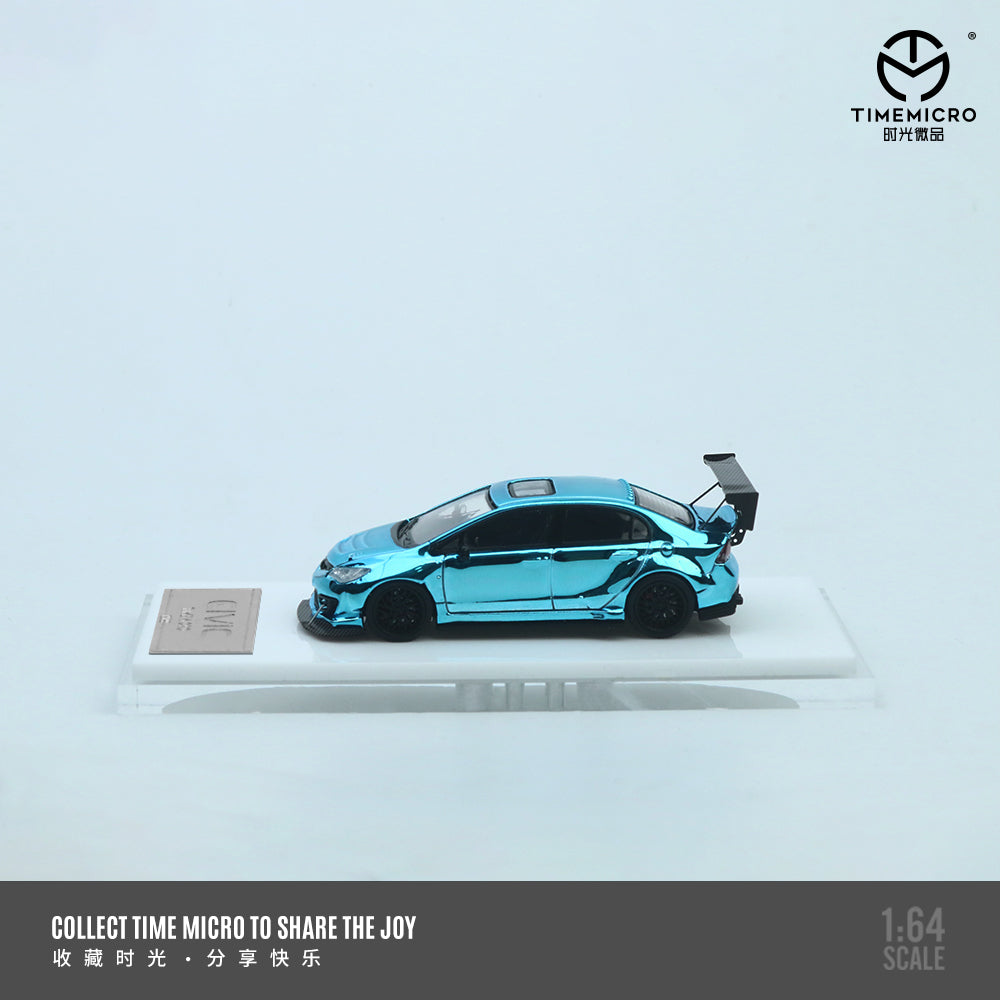 Honda Civic FD2 Blue Chrome - Time Micro (POR PEDIDO)