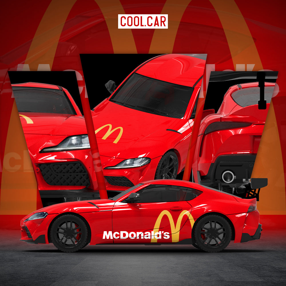Toyota Supra Mk5 McDonnalds - Cool Car (POR PEDIDO)
