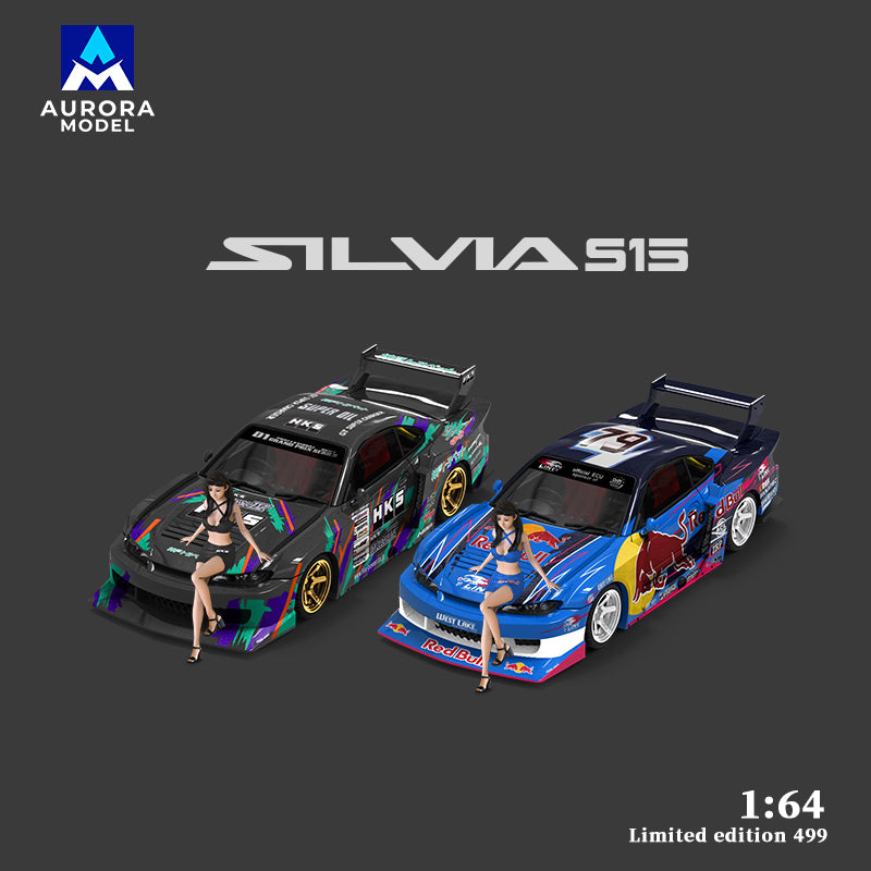 Nissan S15 Redbull - Aurora Model (POR PEDIDO)
