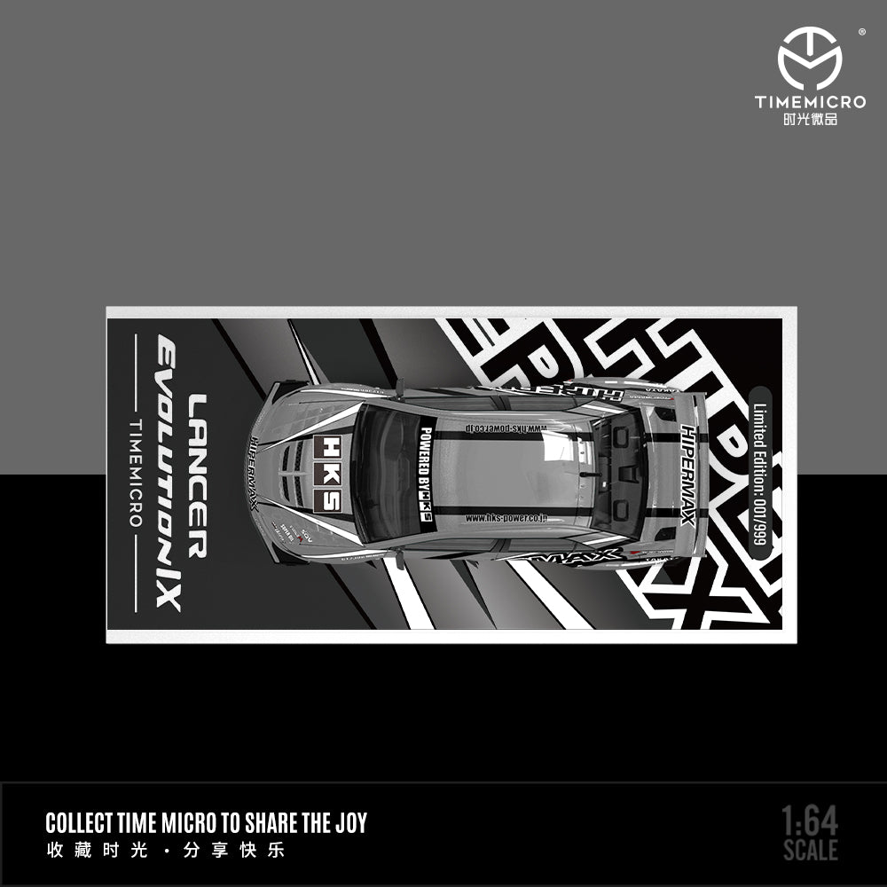 Mitsubishi Lancer Evolution´HyperMax Gris - Time Micro (POR PEDIDO)