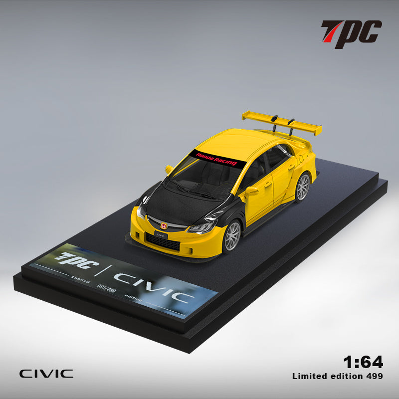 Honda Civic Yellow - TPC (POR PEDIDO)
