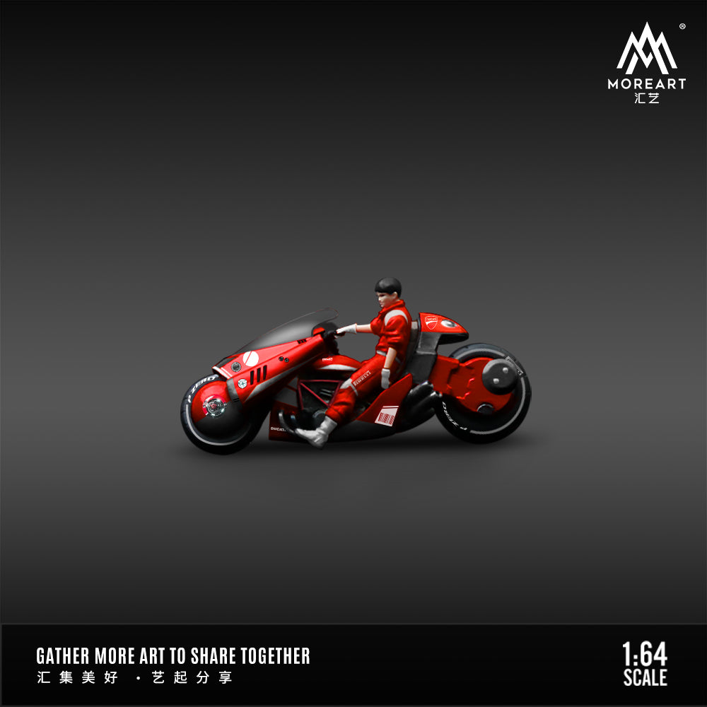 Moto Akira Ducati red Figura - MoreART (BAJO PEDIDO)