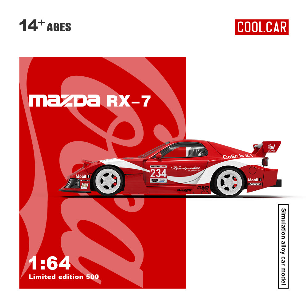 Mazda Miata RX7 Coca Cola - Cool Car (POR PEDIDO)