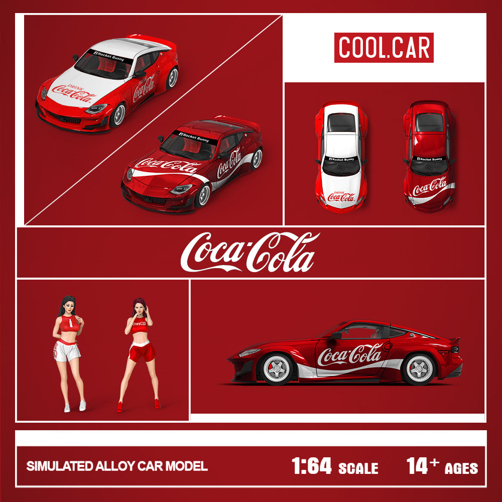 Nissan 400z Coca Cola - Cool Car (POR PEDIDO)