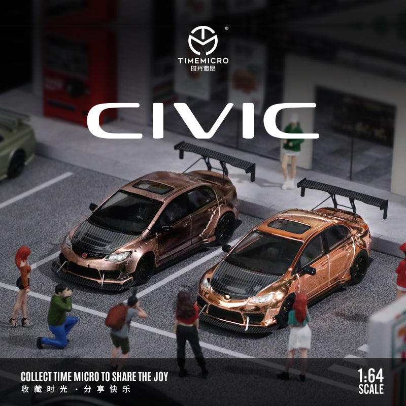 Honda Civic FD2 Chrome - Time Micro (POR PEDIDO)