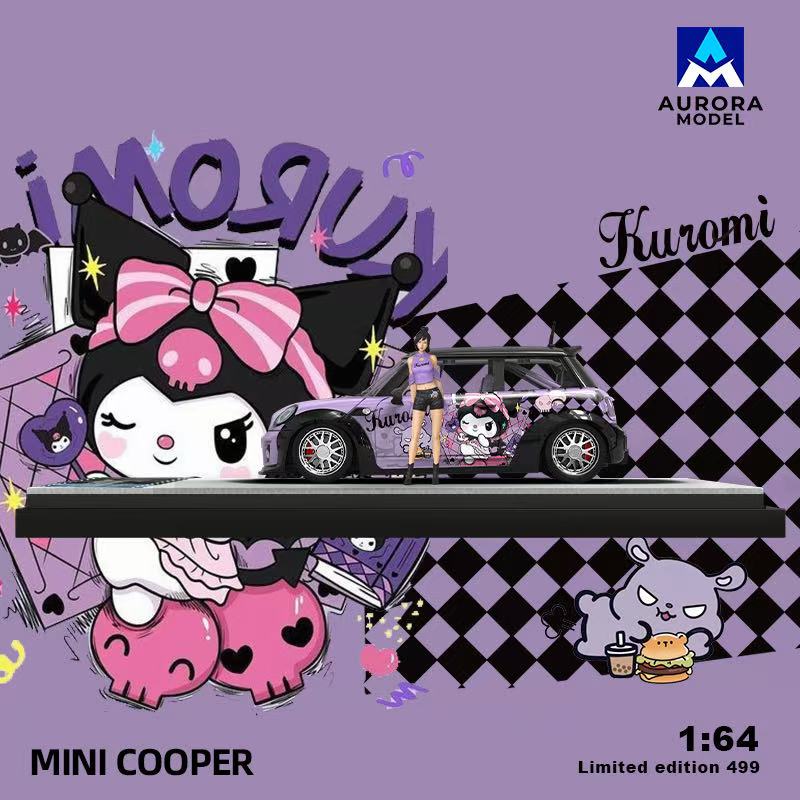 Mini Cooper Buzz Kuromi - Aurora Model (POR PEDIDO)