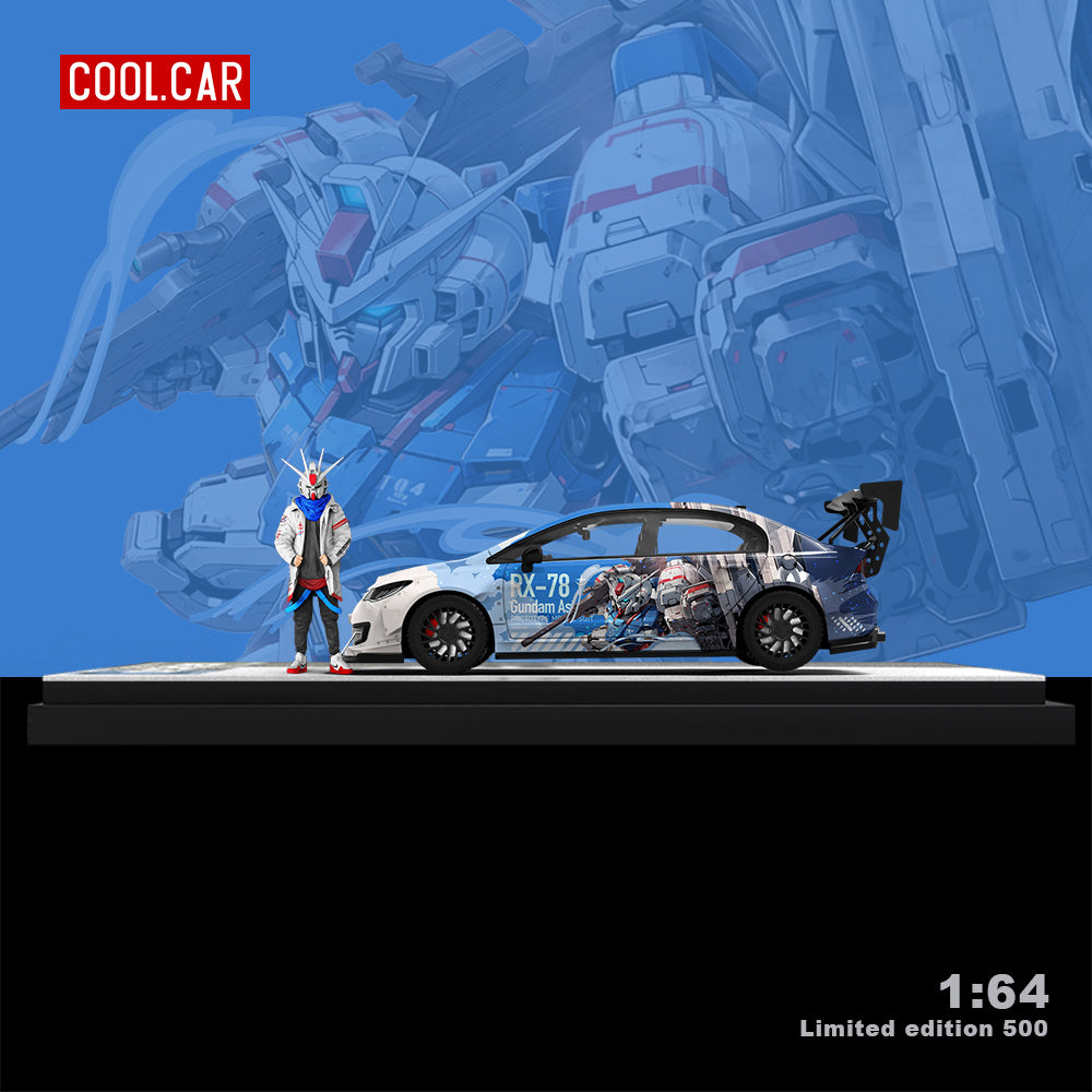 Honda Civic FD2 Mecha Blue - Cool Car (POR PEDIDO)