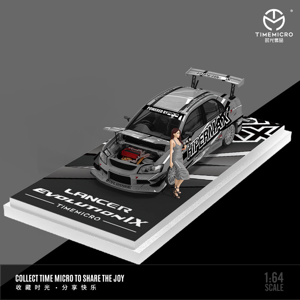 Mitsubishi Lancer Evolution´HyperMax Gris - Time Micro (POR PEDIDO)