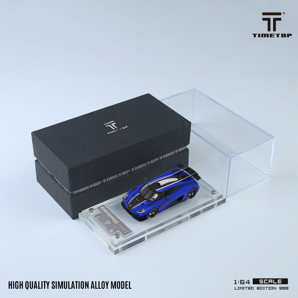 Koenigsegg One Blue - Time Top (POR PEDIDO)