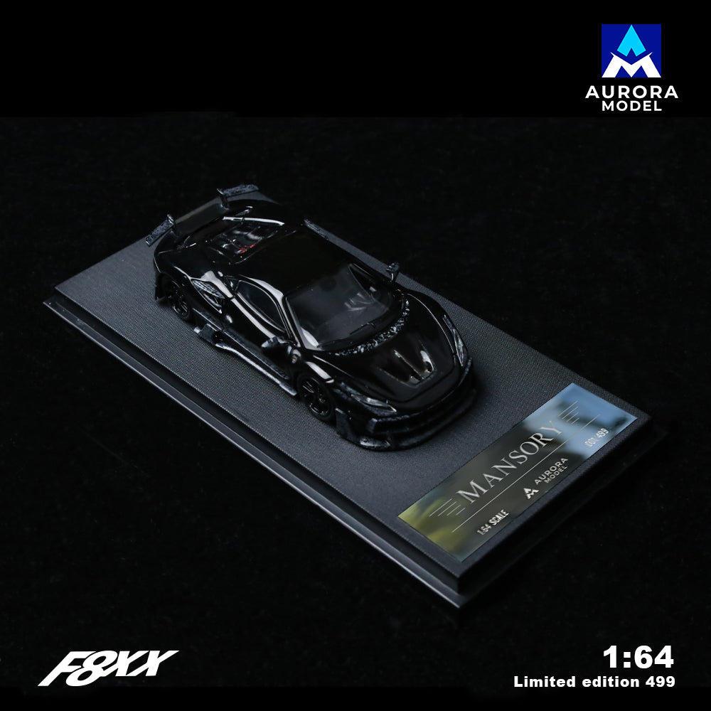 Ferrari F8XX Black Mansory - Aurora Model (POR PEDIDO)