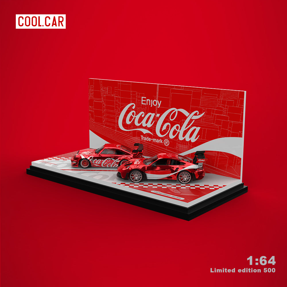 Porsche 992 y 964 Coca Cola - Cool Car (POR PEDIDO)