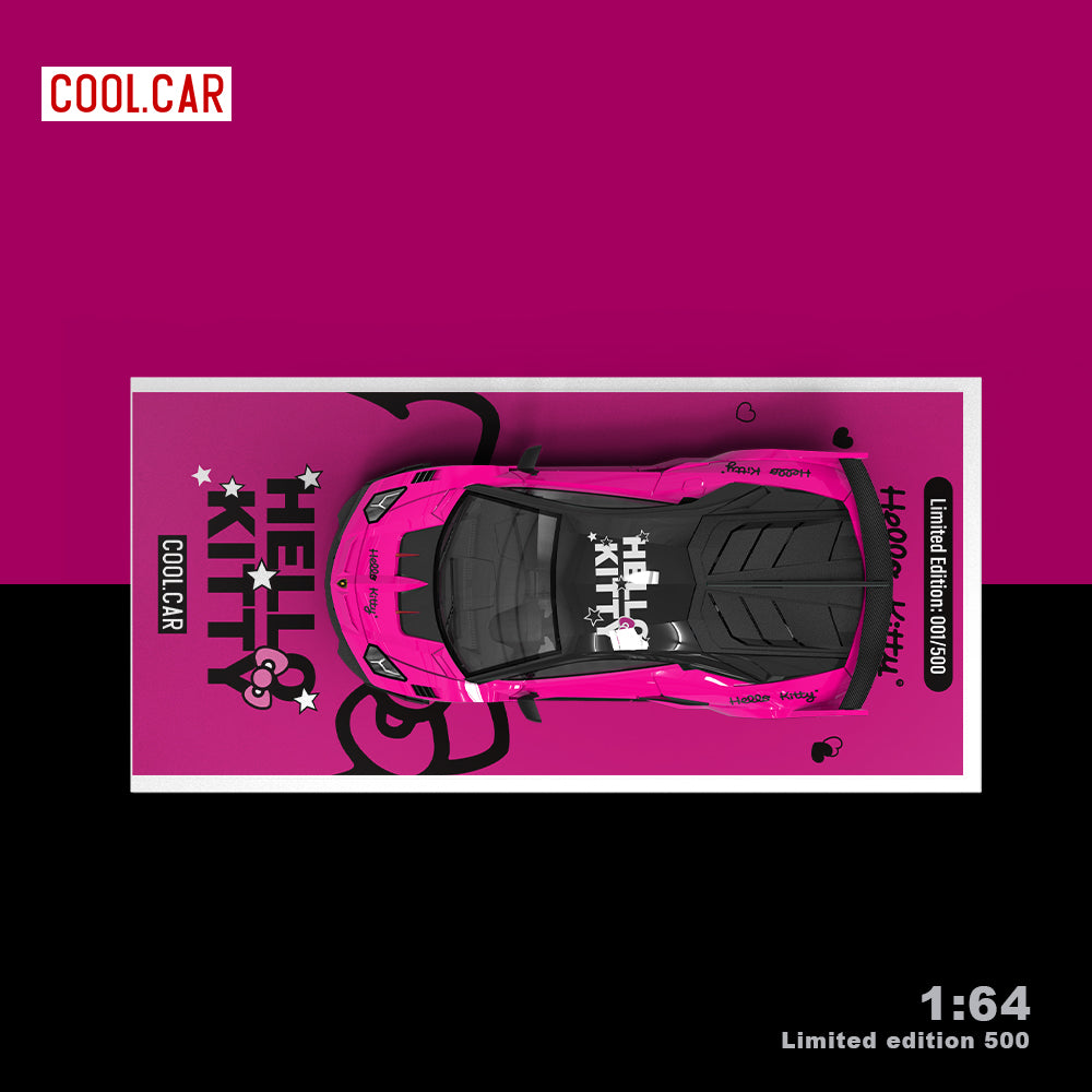 Lamborghini GT EVO Hellow Kitty Violet - Cool Car (POR PEDIDO)
