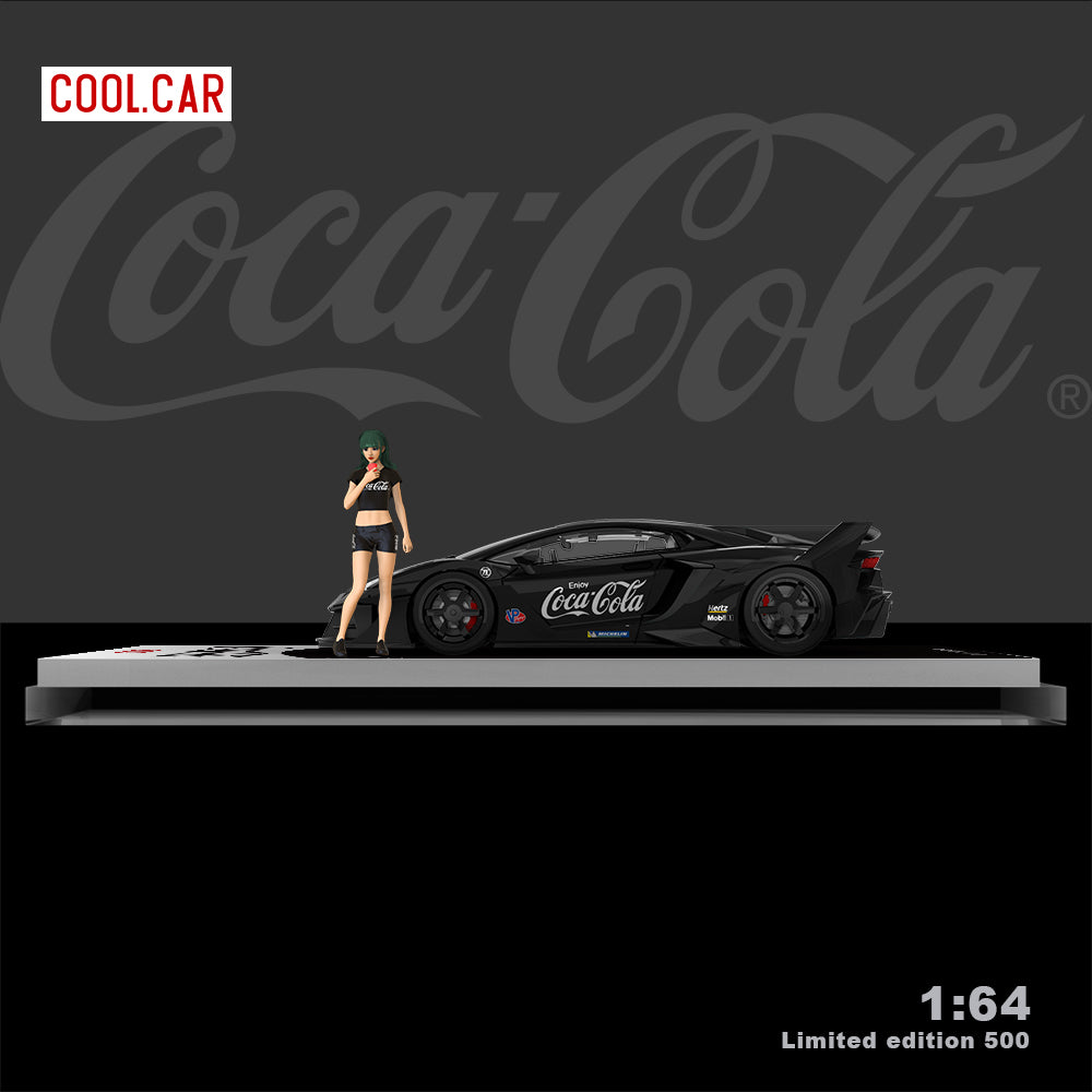 Lamborghini GT EVO Coca Cola Negro - Cool Car (POR PEDIDO)