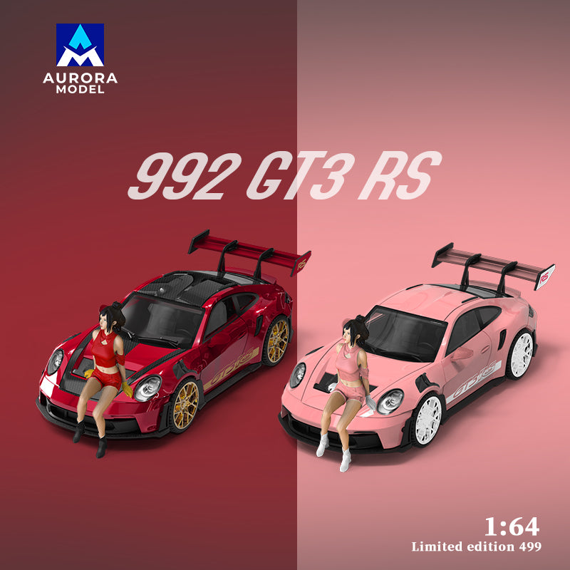Porsche 992 GT3 RS Red- Aurora Model (POR PEDIDO)
