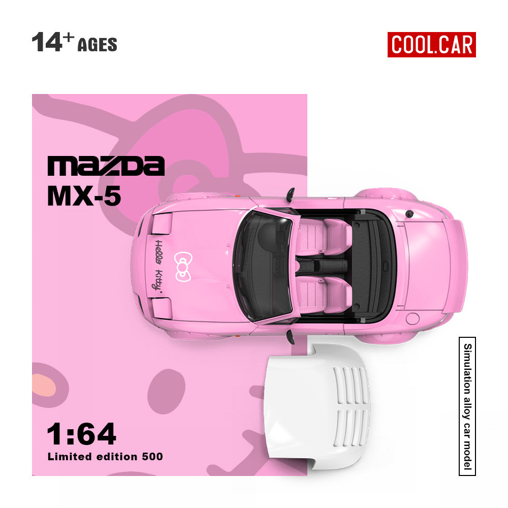 Mazda Miata Na Hellow Kitty Pink - Cool Car (POR PEDIDO)